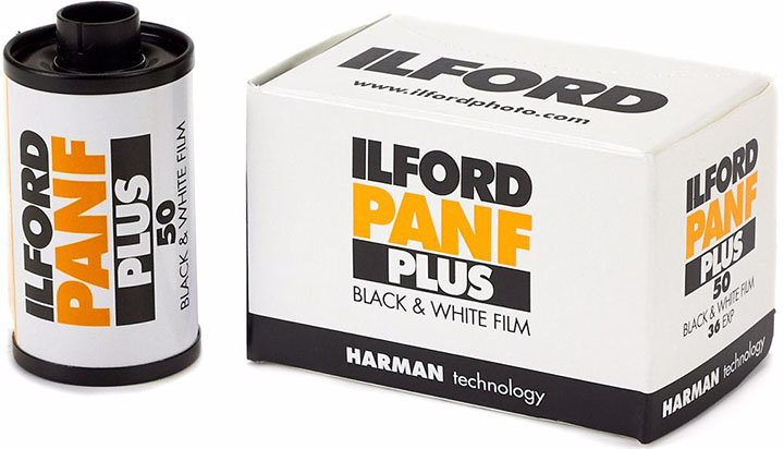 ILFORD Pan F Plus 50 - 135-36 Film